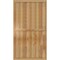 Ekena Millwork Framed Board-n-Batten Shutters, Rough Sawn Western Red Cedar, 32 1/4W x 58H, PR RBF06S32X058RWR - alternate 5